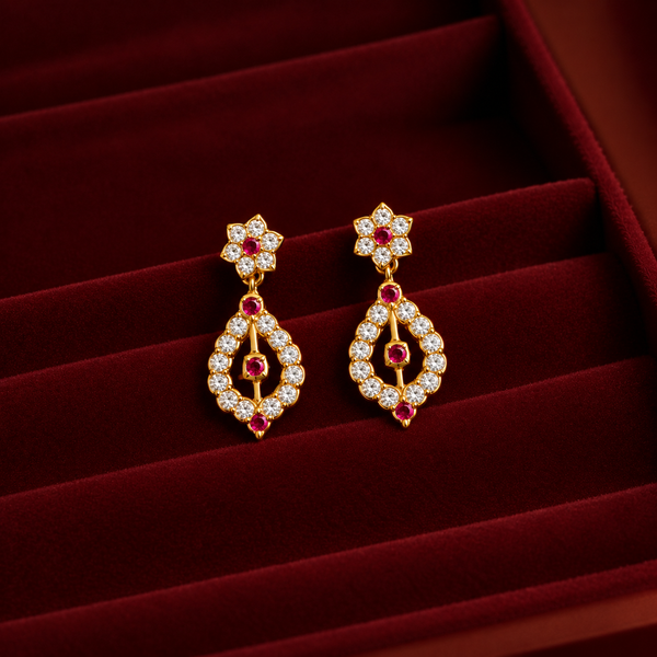 CZ earrings