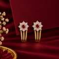 Panchaloha J - Shape Studs