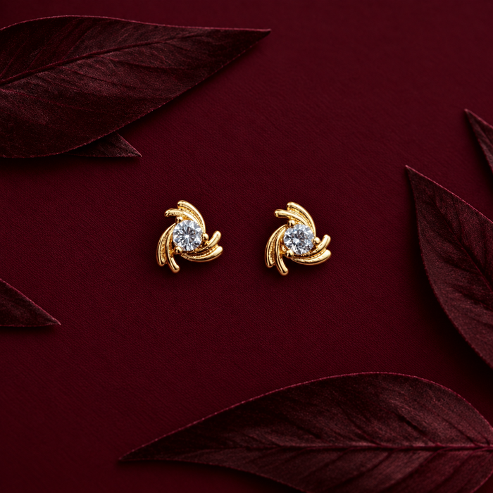 Panchaloha Baby CZ Studs