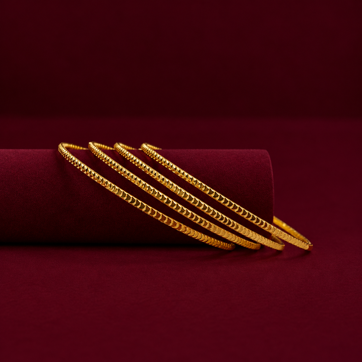 Panchaloha Plain Bangles