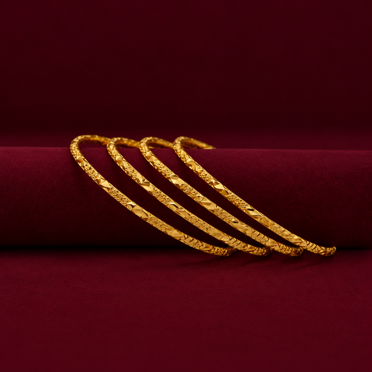 Panchaloha Plain Bangles