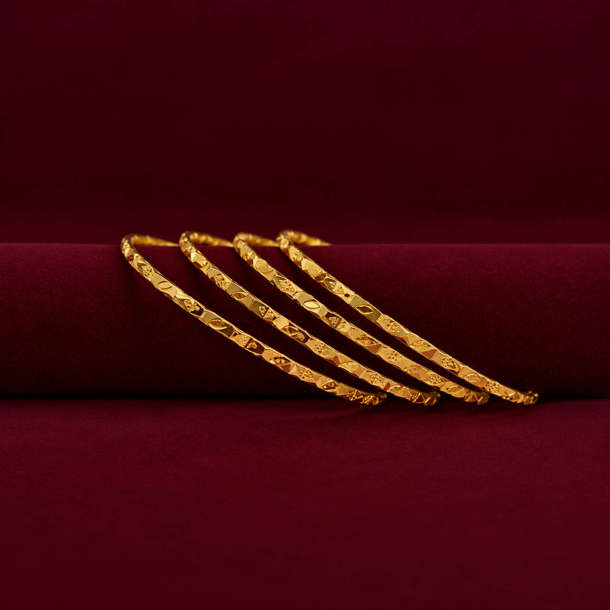 Panchaloha Plain Bangles